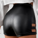 BAE Shorts con abertura lateral PU