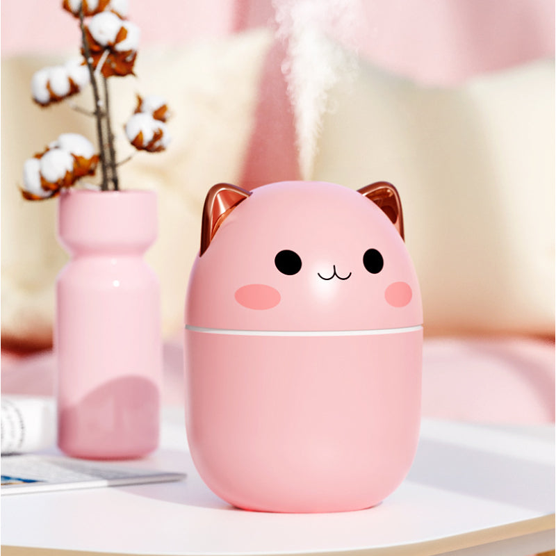 1 Unidad, Humidificador De Aire Bonito, Opacidad De 8,8 Oz/250 Ml, Difusor De Aceites Esenciales De Aroma, Rociador De Niebla Fría USB, Para Dormitorio Hogar Coche Difusor De Fragancia