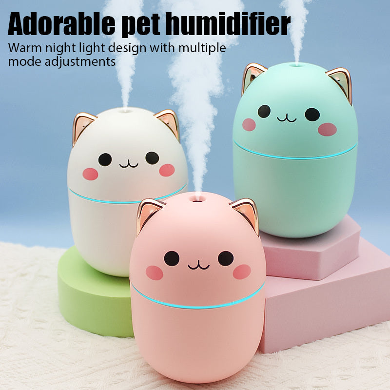 1 Unidad, Humidificador De Aire Bonito, Opacidad De 8,8 Oz/250 Ml, Difusor De Aceites Esenciales De Aroma, Rociador De Niebla Fría USB, Para Dormitorio Hogar Coche Difusor De Fragancia