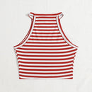 EZwear Top halter de rayas