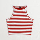 EZwear Top halter de rayas