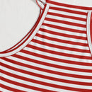 EZwear Top halter de rayas