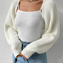 Ezwear cardigan con camisola decorado con lazo para mujer, otono/invierno