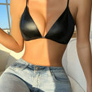 Brasier de unicolor y sujetador sin aros para mujeres