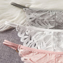 Conjunto De Lenceria Con Encaje Y Panty, 3 Unidades Por Paquete