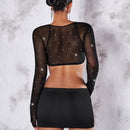 BAE Skort unicolor ajustado