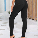 Tall Pantalones ajustados con botones al frente