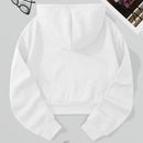 Essnce sudadera con capucha corta para mujer