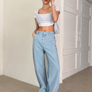 DAZY Pantalones Jeans De Mujer Con Bolsillos