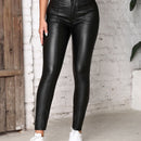 Frenchy Pantalones ajustados de de cintura alta