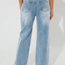 PETITE Jeans con bolsillo oblicuo de pierna ancha
