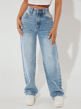PETITE Jeans con bolsillo oblicuo de pierna ancha