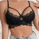 Ropa Interior De Sujetador Con Tirantes Y Aros De Encaje Floral