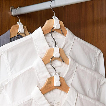 5 Ganchos Para Colgar Ropa, Ganchos Para Ropa En Cascada Para Trabajo Pesado, Ahorro De Espacio, Ganchos De Conexión En Cascada Para Ropa, Accesorios De Armario.