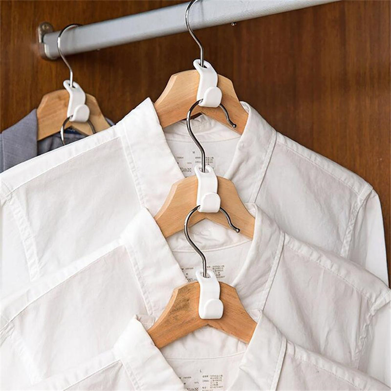 5 Ganchos Para Colgar Ropa, Ganchos Para Ropa En Cascada Para Trabajo Pesado, Ahorro De Espacio, Ganchos De Conexión En Cascada Para Ropa, Accesorios De Armario.