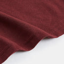 BASICS Vestido camiseta unicolor algodon manga enrollada