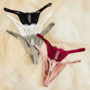 Underwear&sleepwear basics 5 paquete de ropa interior de encaje floral con lazo en la parte delantera