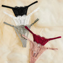 Underwear&sleepwear basics 5 paquete de ropa interior de encaje floral con lazo en la parte delantera