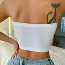 Sujetador bandeau con abertura