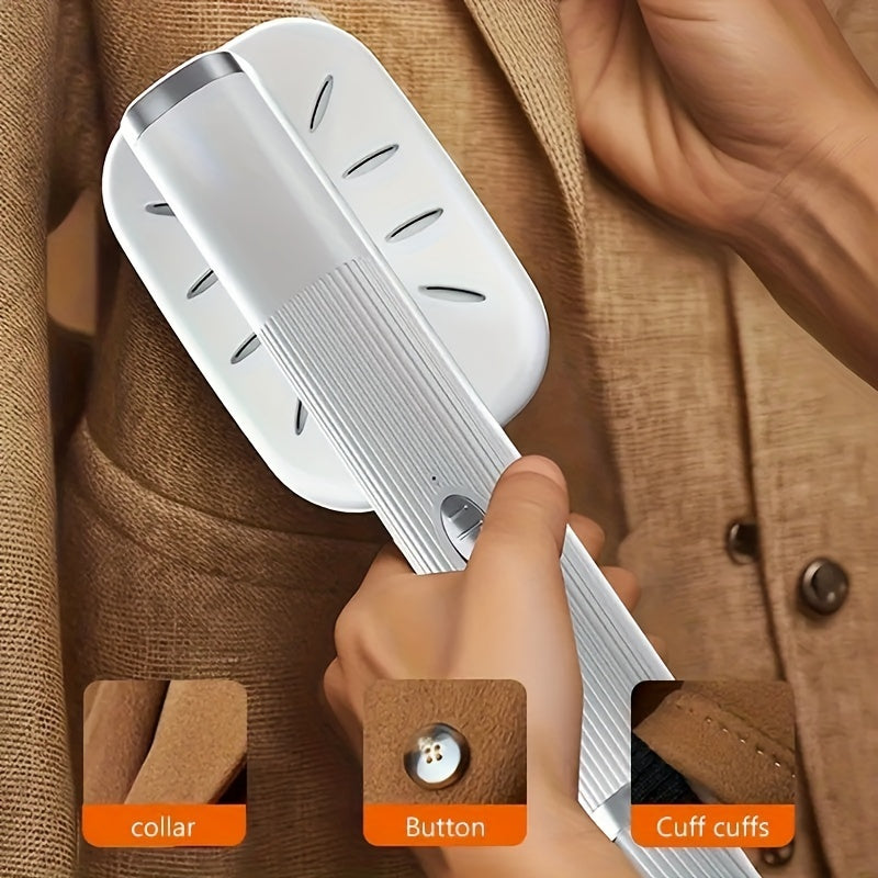 Plancha portátil recargable por USB - Anti-escaldadura, ideal para lana, fibras sintéticas, lino, seda - Perfecta para el hogar, viajes de negocios, uso en la oficina