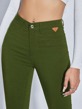 Essnce Pantalones ajustados cortos solidos