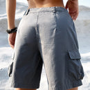 EZwear Shorts occidental cowgirl con bolsillo lateral con solapa de cintura con cordon cargo