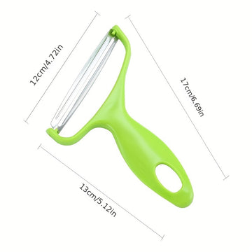 Ralladores de repollo morado y azul - Cuchillo pelador de boca ancha para triturar y pelar fácilmente las verduras del jardín Accesorios de cocina