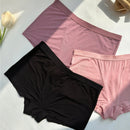 3 piezas Bragas boxer unicolor simple