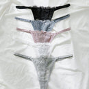 Underwear&sleepwear basics 5 paquete de ropa interior de encaje floral con lazo en la parte delantera
