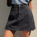 DAZY Skort mezclilla bajo con abertura