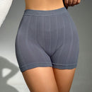 Shortie unicolor de talle alto