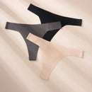 3 piezas Set bragas unicolor invisible
