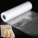 Bolsas de sellado al vacío para almacenamiento de alimentos libres de BPA - Diseño transparente texturizado para vapor, cocción y envasado, frescura esencial de cocina, embalaje multifuncional de alimentos | Almacenamiento claro | Selladores de vacío man