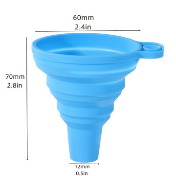 1 pza., Embudo plegable Embudos plegables para botella de agua Transferencia de líquidos, Gadgets de cocina, Accesorios de cocina