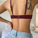 Sujetador push up unicolor con aro