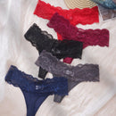 Underwear&sleepwear basics 5 paquetes de lenceria de encaje con contrastes y bragas
