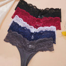 Underwear&sleepwear basics 5 paquetes de lenceria de encaje con contrastes y bragas