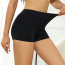 Shorts de seguridad de unicolor y simple para mujer, uso diario casual
