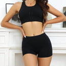 Shorts de seguridad de unicolor y simple para mujer, uso diario casual