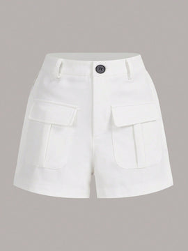 Prive Shorts con bolsillo con solapa cargo