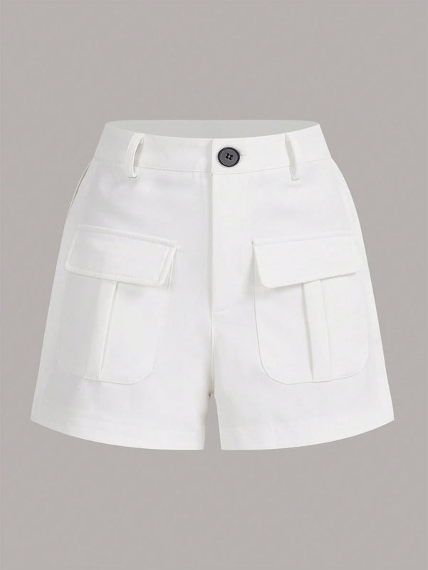 Prive Shorts con bolsillo con solapa cargo