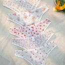 5 piezas Bragas floral & con estampado de corazon