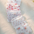 5 piezas Bragas floral & con estampado de corazon
