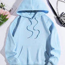 Ezwear sudadera con capucha con cordon, forro termico, diseno grafico de eslogan: "la vida del cielo estrellado puede tener siempre arrepentimiento, pero el futuro todavia es bueno"