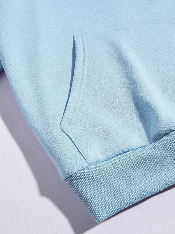 Ezwear sudadera con capucha con cordon, forro termico, diseno grafico de eslogan: "la vida del cielo estrellado puede tener siempre arrepentimiento, pero el futuro todavia es bueno"