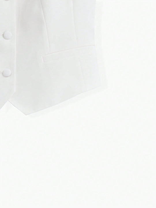 MOTF PREMIUM Chaleco flor aplique