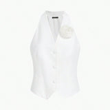 MOTF PREMIUM Chaleco flor aplique