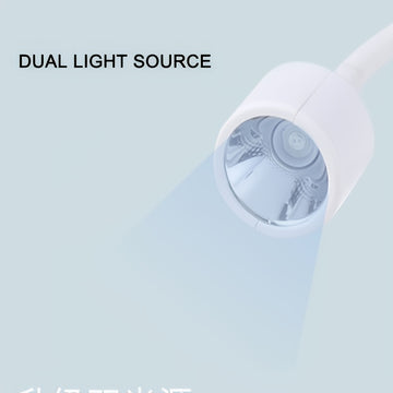 Secador de Uñas LED Mini - Secado Rápido para Esmalte en Gel, Portátil con Alimentación USB sin Olor, Diseño Compacto para Manos y Pies, Luz LED Blanca y Morada para Cuidados de Manicura y Pedicura Rápidos