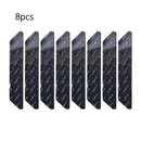 8pcs Cinta De Alfombras, Cinta De Alfombras Reutilizable Y Lavable, Almohadillas De Alfombras Antideslizantes De Doble Cara Para Pisos De Madera Dura, Mantienen La Alfombra En Su Lugar, Cinta Adhesiva Antideslizante Para Alfombras Para Pisos De Madera Du
