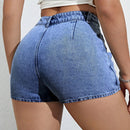 Skort mezclilla de talle alto